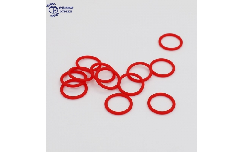 PU O-Ring Seals 20.78x2.21mm OD x Wire Diameter Turned Red Polyurethane O-Ring Specifications Can Be factory Customized OTPLKH