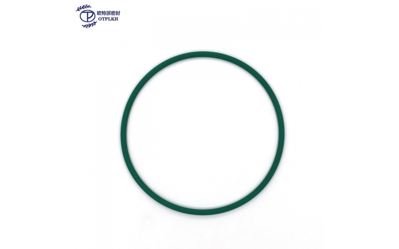 PU O-Ring Seals 181.6x5.8mm OD x Wire Diameter Turned Green Polyurethane O-Ring Specifications Can Be factory Customized OTPLKH